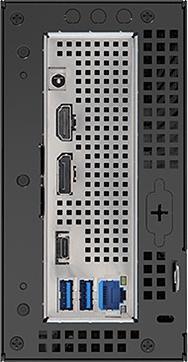 Actual product image AsRock DeskMini X600 USB4