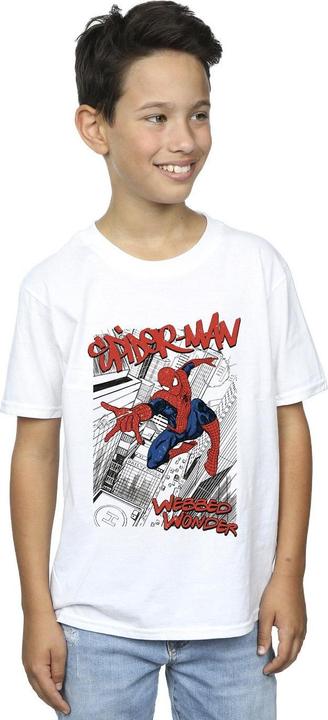 Produktbild SpiderMan Sketch City TShirt Jungen (104)