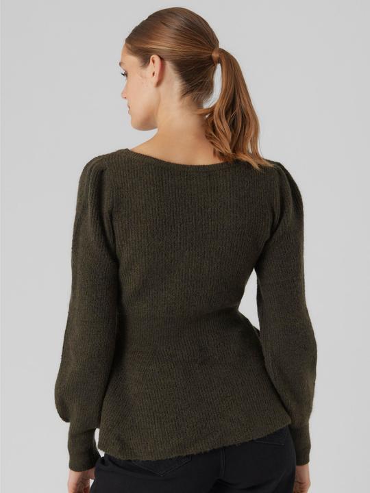 Immagine prodotto Vero Moda VMFLAVOUR LS PEPLUM PULLOVER GA EXC Maglione lavorato a maglia (XS)