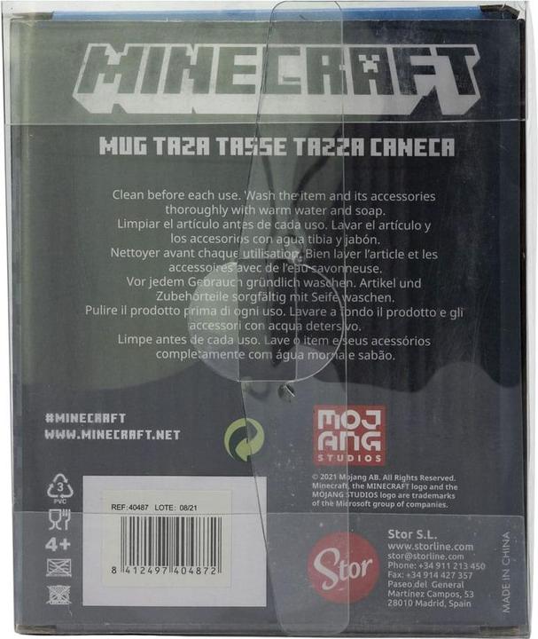 Image du produit GED Tazza 3D Minecraft Creeper (445 ml, 1 x)
