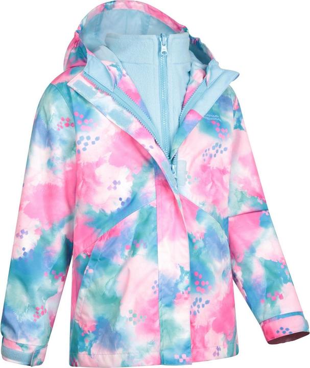 Immagine prodotto Mountain Warehouse Aries Giacca Impermeabile Acquerello 3 In 1 Bambini (140)