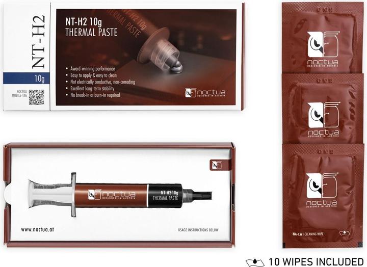 Image du produit Noctua NT-H2 (11 W/m K, 10 g)