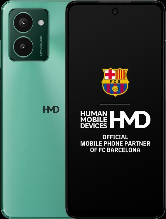 Produktbild HMD Pulse Pro (128 GB, Glacier Green, 6.56", Hybrid Dual SIM, 50 Mpx, 4G)
