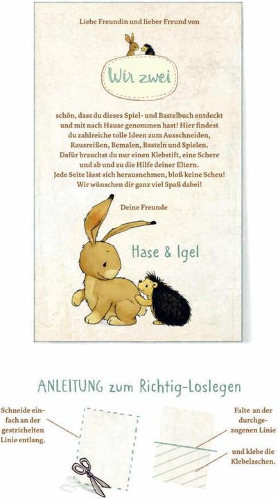 Produktbild Basteln & Spielen mit Wir zwei - Für kleine Künstler