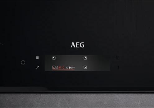 Produktbild AEG IAE84881IB Schwarz Eingebautes 80 cm Induktionskochfeld 4 Herd(e)
