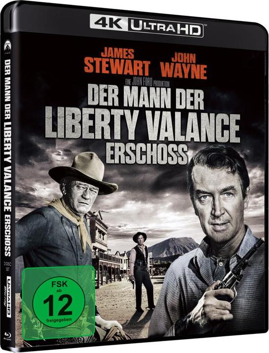 Produktbild Der Mann,der Liberty Valance erschoss-4K (Blu-ray, 1962, Deutsch, Französisch)