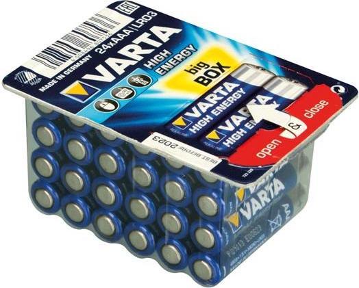Produktbild Varta LONGLIFE Power (24 Stk., AAA, 1270 mAh)
