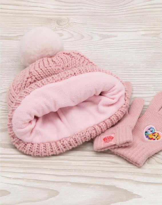Actual product image Paw Patrol Friends hat and glove set (One size)