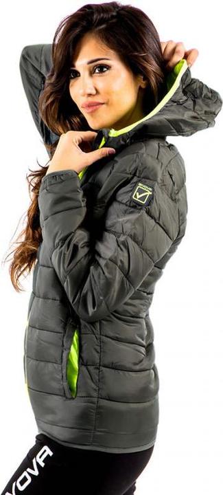 Actual product image No Name Givova Olanda jacket grey-lime fluo G013 2319 (L)