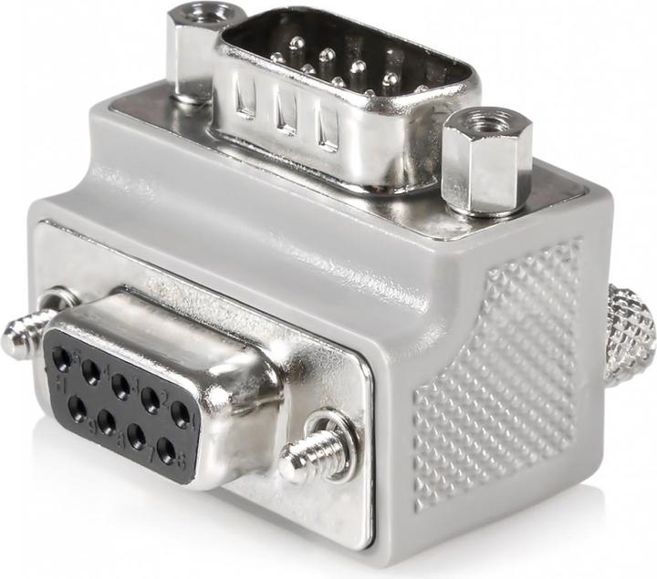 Image du produit StarTech .com DB9 vers DB9 Adaptateur de câble série type 1 coudé à droite