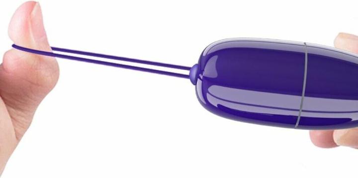 Actual product image Pretty Love Selkie Youth Mini Vibrating Egg Violet Remote Control
