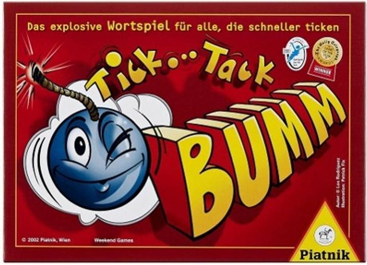 Actual product image Piatnik Tick Tack Boom (German)