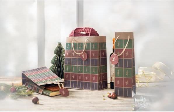 Produktbild Sigel Weihnachts-Geschenktte "Cut-out style", klein (Geschenkbox, 1 x)