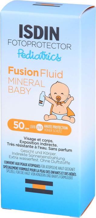 Actual product image Isdin Fotop Pedi Mi Baby50 (Suntan cream, SPF 50, 50 ml)