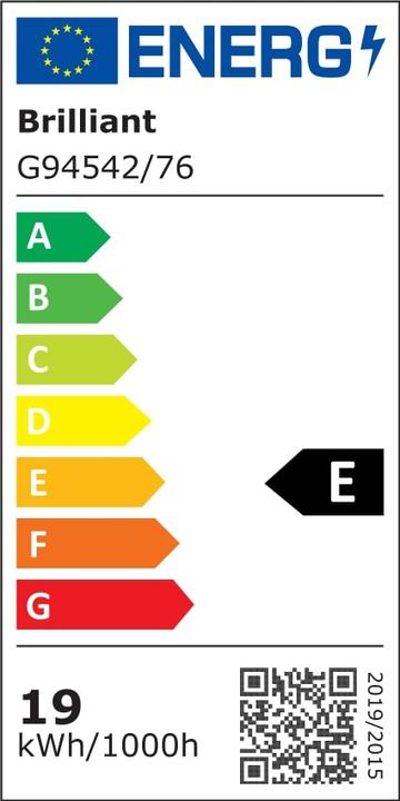 Energie-Label Brilliant Chaumont (1650 lm)