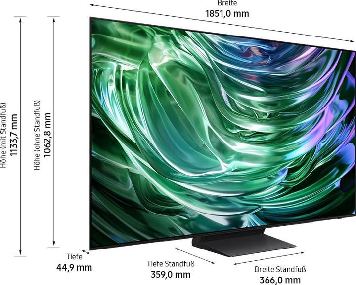 Produktbild Samsung 83" OLED 4K S90D Tizen OS™ Smart TV 2024 (83", S90D, OLED, 4K, 2024)
