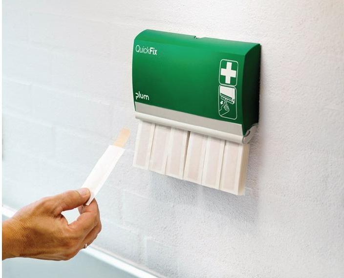 Immagine prodotto Plum Distributore di cerotti QuickFix con 2 x 45 bende elastiche per le dita (1 x)