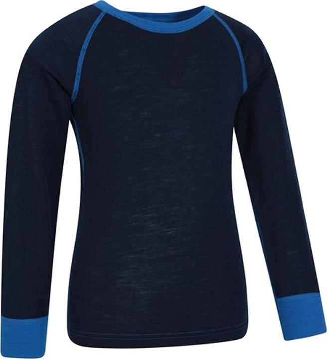 Produktbild Mountain Warehouse ChildrensKids Merino II Contrast Round Neck Base Layer Top (98)