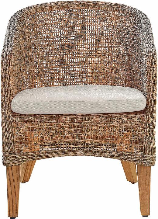 Produktbild Loberon Sessel Redcliffe braun/creme