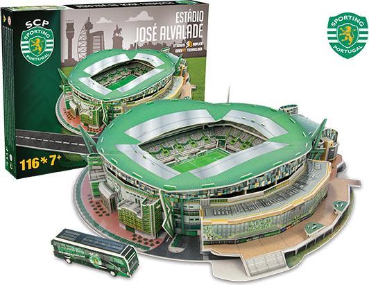 Image du produit Nanostad Sporting Lisboa Estádio José Alvalade Stadium 3D Puzzle (116 pièces)