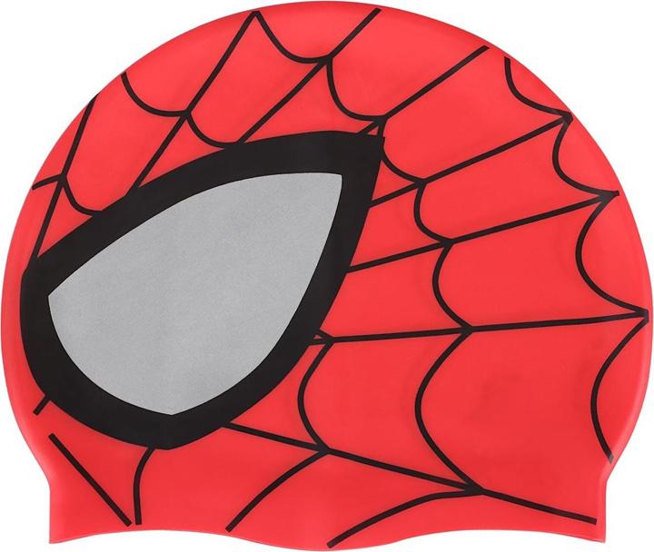 Splash & Fun Kinder-Badekappe Spiderman Rot
