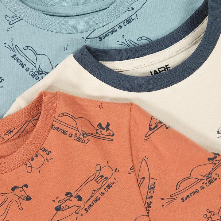 Actual product image La Redoute Collections 3-Pack Short Pyjamas