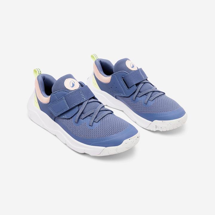 Immagine prodotto Decathlon Scarpe da ginnastica per bambini con chiusura a velcro e allacciatura elastica - Playful Fast blue (36, 37, 38, 39)