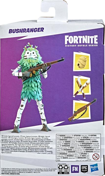 Produktbild Fortnite Hasbro Victory Royale Series Bushranger 15 cm grosse Action-Figur zum Sammeln mit Accessoire