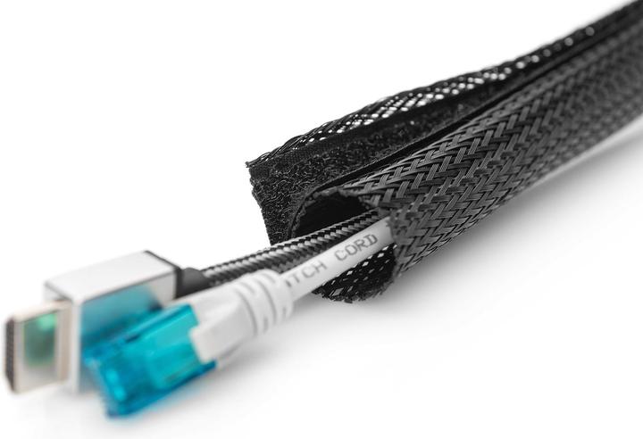 Image du produit Digitus Tube de câble flexible avec fermeture à crochets et à boucles (Gaines pour câbles, 200 cm)