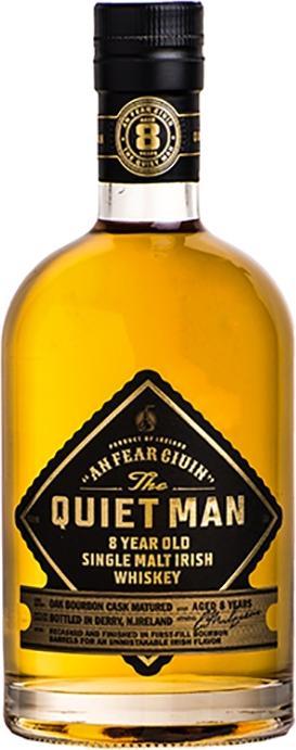 The Vegan Cow Quiet Man AN FEAR CIUIN 8 Year Old Single Malt Irish Whiskey 40% Vol. 0,7l (Single Malt)