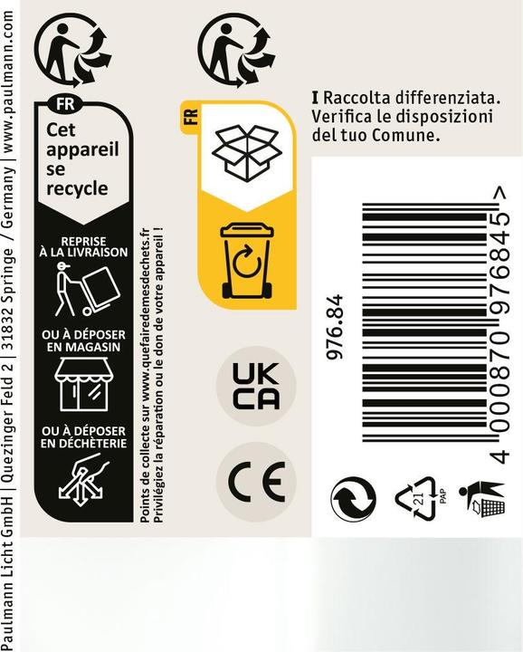 Image du produit Paulmann Rail URail