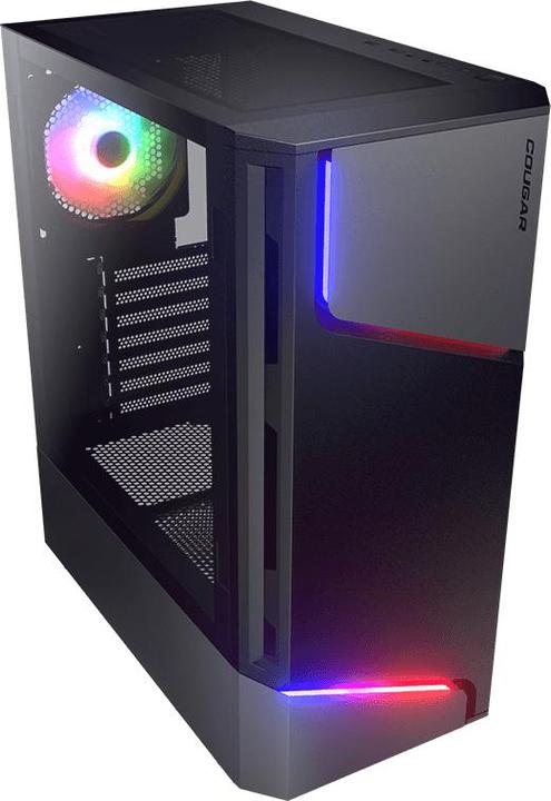 Image du produit Cougar Tour Midi Gaming MX360 RGB Noir (ATX, Mini-ATX, mATX)