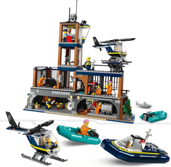 Productafbeelding LEGO 60419 Politiebureau op Gevangeniseiland (60419, LEGO Stad)