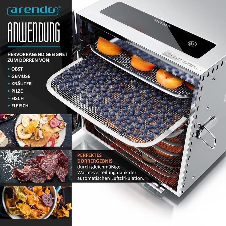 Actual product image Arendo Dehydrator
