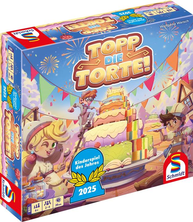 Actual product image Schmidt Spiele Top the cake (German)