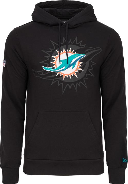 New Era Fleece Hoody - NFL Miami Dolphins 2.0 schwarz - M (M)