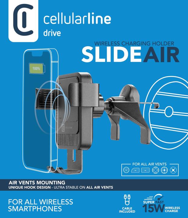 Produktbild Cellularline Slide Air - Universal In Car Holder