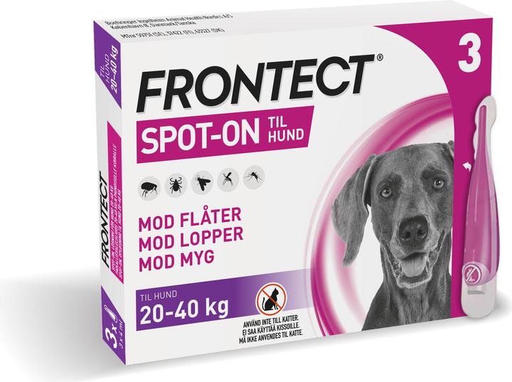 Image du produit Tommi CZ Frontect 3 x 4 ml pour chien 20-40 kg - (300727) (Chien, 12 ml)