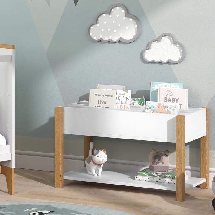 Produktbild VitaliSpa Kinderregal Malia, Weiss/Eiche, 80 x 46 cm