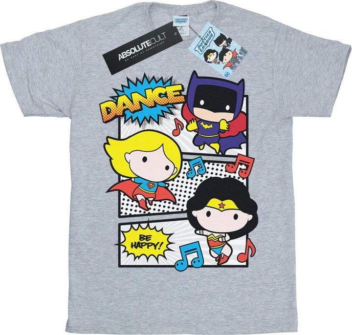 Chibi Super Friends Dance TShirt Mädchen