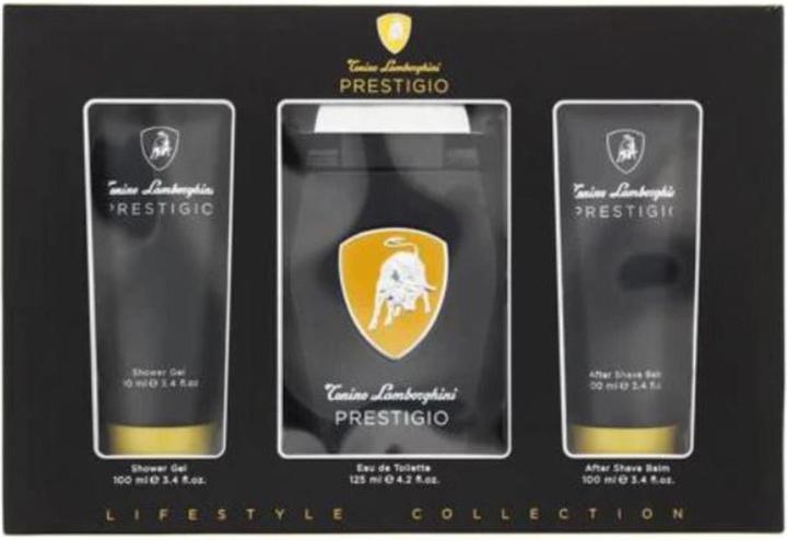 Produktbild Tonino Lamborghini Set Prestigio Edt 125Ml +b 100Ml + 100Ml (Aftershave Gel, 125 ml)