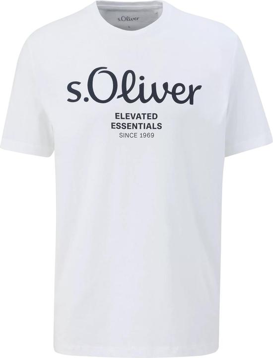 Immagine prodotto S.Oliver T-Shirt Casual Bequem sitzend Logo T-Shirt (3XL)
