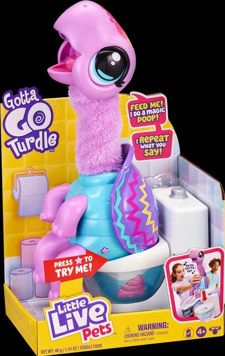 Produktbild Moose Little Live Pets - Gotta Go Turdle