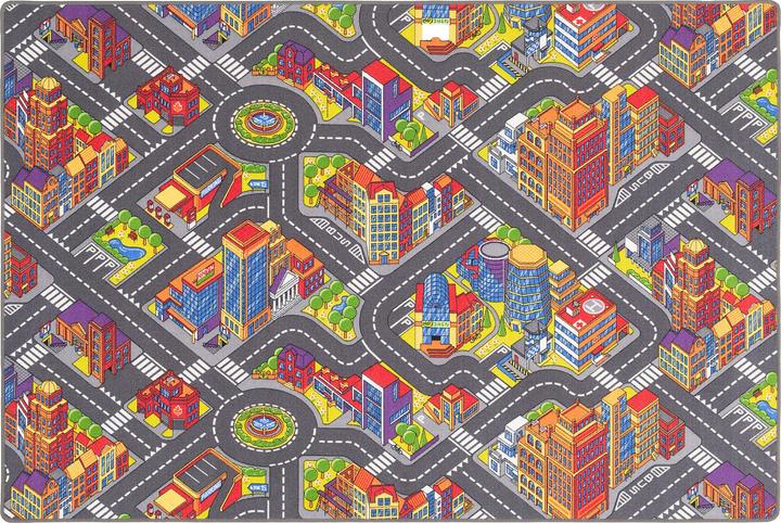 Image du produit Snapstyle Tapis de jeu pour enfants Tapis de rue 3D Big City (100 x 400 cm)