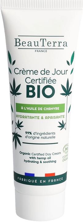 Actual product image BeauTerra Day Cream Hemp & Aloe Vera Organic Tb 50 ml (50 ml)