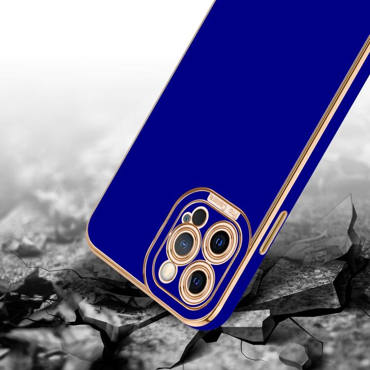 Produktbild Cadorabo TPU Hülle mit Kameraschutz für Apple iPhone 12 PRO MAX (Apple iPhone 12 Pro Max)