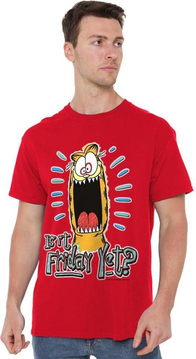 Immagine prodotto Garfield Friday Maglietta Uomo (M)