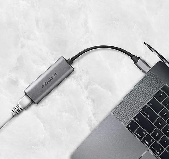 Actual product image Axagon ADE-25RC (USB-C, RJ45 2.5 Gigabit Ethernet (1x))
