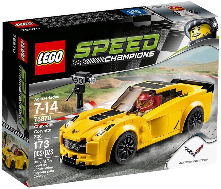 Actual product image LEGO Chevrolet Corvette Z06 (75870, LEGO Speed Champions)