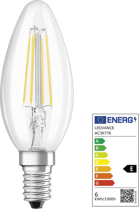 Produktbild Osram LED Retrofit Classic (E14, 5.50 W, 806 lm, 6 x, D)